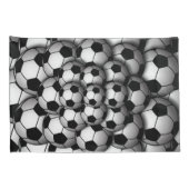 Voetbal Seizoen Kussen Hoesje Kussensloop (Achterkant-Rechts)