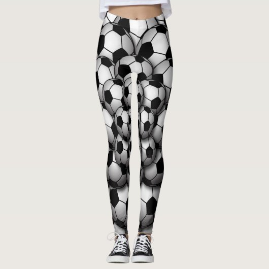 Voetbal Seizoen Leggings (Voorkant)
