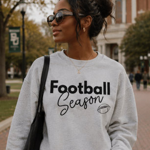 Voetbal Seizoen, Schattige Game Day Crewneck Pullo Trui