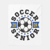 Voetbal Senior 2024 Fleece Deken (Voorkant)