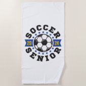 Voetbal Senior 2024 Strandlaken (Voorkant)