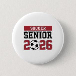 Voetbal Senior 2026 Voetbal Cl Van 2026 Afstuderen Ronde Button 5,7 Cm