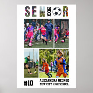Voetbal Senior Avond Afstuderen Poster