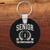 Voetbal Senior Cl Van 2026 Middelbare School Senio Sleutelhanger (Voorkant)