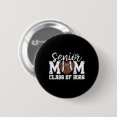 Voetbal Senior Moeder Cl Van 2026 Afgestudeerde Se Ronde Button 5,7 Cm (Voorkant /achterkant)