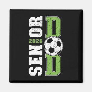 Voetbal Senior Vader Van Een Senior Voetbalspeler  Magneet