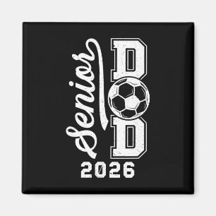 Voetbal Senior Vader Van Een Senior Voetbalspeler  Magneet