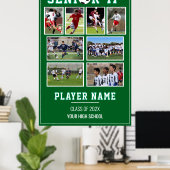 Voetbal Seniorenavond Foto Collage Herinnering Poster (Thuiskantoor)