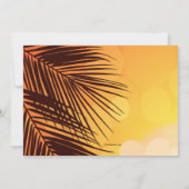 Voetbal Silhouetten Uitnodiging (Achterkant)