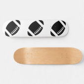 Voetbal skateboard. persoonlijk skateboard (Horizontaal)