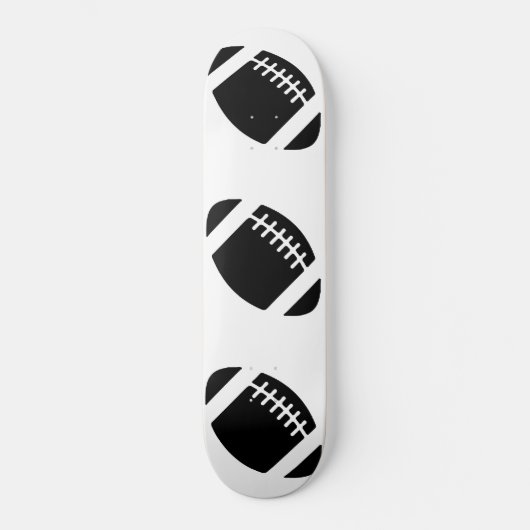 Voetbal skateboard. persoonlijk skateboard (Voorkant)