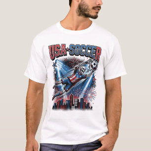 Voetbal Skelet Spits Naties Premium Sporten T-shirt