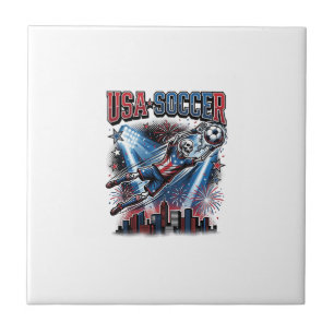 Voetbal Skelet Spits Naties Premium Sporten Tegeltje