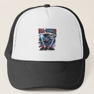 Voetbal Skelet Spits Naties Premium Sporten Trucker Pet