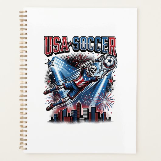 Voetbal Skeleton Spits Nations Premium Sporten Planner (Voorkant)