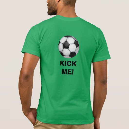 Voetbal, sla me! Mannen Light TShirt (Achterkant)