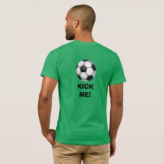 Voetbal, sla me! Mannen Light TShirt (Achterkant volledig)