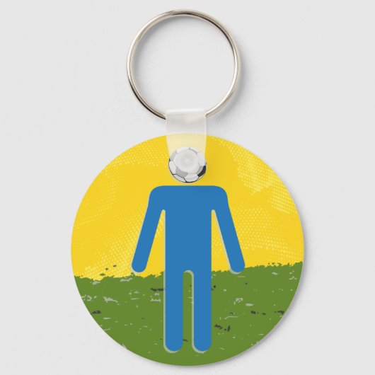 Voetbal Sleutelhanger (Voorkant)
