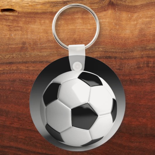 Voetbal sleutelhanger (Achterkant)