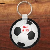 Voetbal Sleutelhanger (Voorkant)