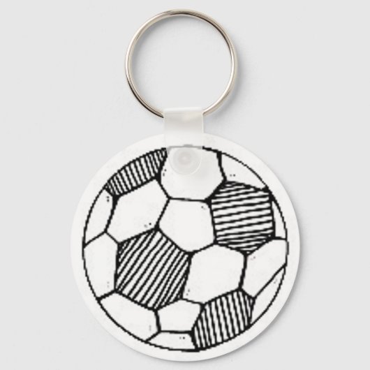 Voetbal Sleutelhanger (Voorkant)