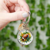 Voetbal Sleutelhanger (Hand)
