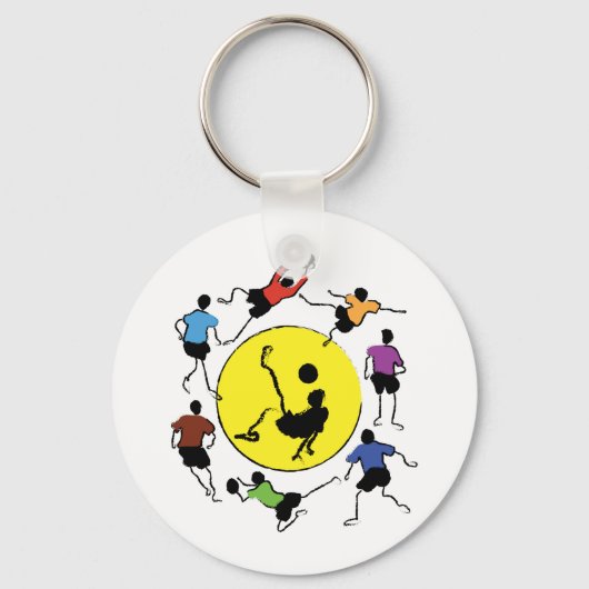 Voetbal Sleutelhanger (Voorkant)