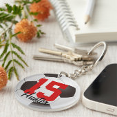 Voetbal Sleutelhanger (Voorkant Rechts)