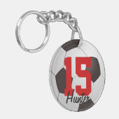Voetbal Sleutelhanger (Voorkant Links)