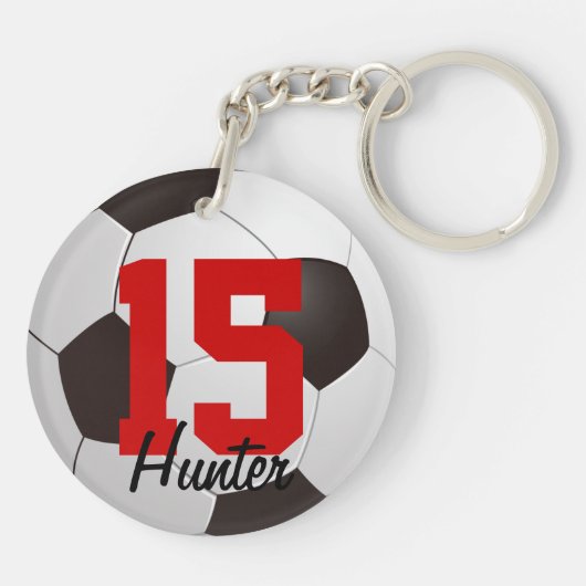 Voetbal Sleutelhanger (Achterkant)