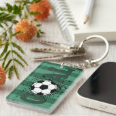 Voetbal Sleutelhanger (Voorkant Rechts)