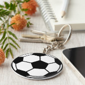 Voetbal Sleutelhanger (Zijkant)