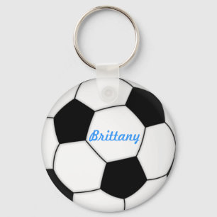 VOETBAL SLEUTELHANGER met naam Brittany