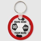 Voetbal Sleutelhangers, Naam, Naam van het Team, A Sleutelhanger (Voorkant)