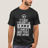 Voetbal Slimme Mensen Sport Speler Expert Coach Gr T-shirt (Voorkant)