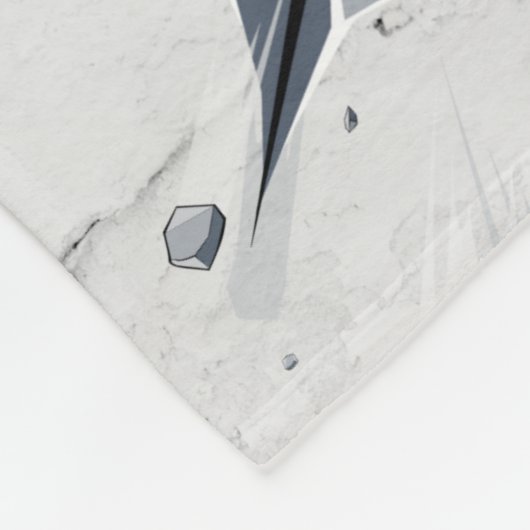 Voetbal Smash Aangepast Fleece Deken (Hoek)