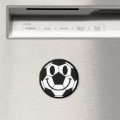 Voetbal Smile Face Magneet (Insitu (Vaatwasser))