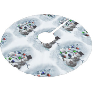 voetbal Snowman Kerstmis Kerstboom Rok