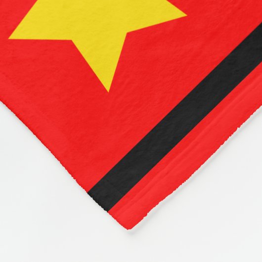 Voetbal Spaanse vlag | Naam Fleece Deken (Hoek)