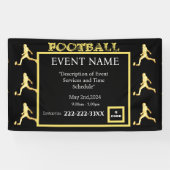 VOETBAL SPANDOEK (Horizontaal)