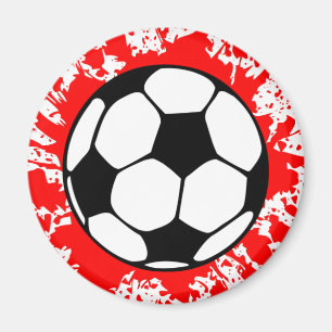 voetbal spatten. magneet