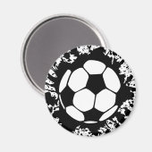 voetbal spatten. magneet (Voorkant / Achterkant)
