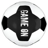 Voetbal-spel aan voetbal (Gedraaid)