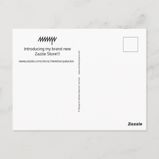 Voetbal spel Briefkaart (Achterkant)