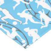 Voetbal Spel Pattern.b Tafelkleed (Gekanteld)