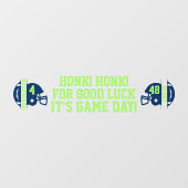 Voetbal Speldag Achterruitsticker voor SUV Raamsticker (Vel)