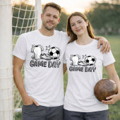 Voetbal Speldag Speler Uiterlijk T-shirt