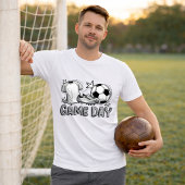Voetbal Speldag Speler Uiterlijk T-shirt