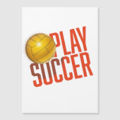 Voetbal spelen (Voorkant)