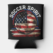 Voetbal Spirit USA, Nationaal Football Voetbal Blikjeskoeler (Voorkant)
